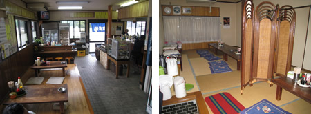 「お食事の店ひろ」店内